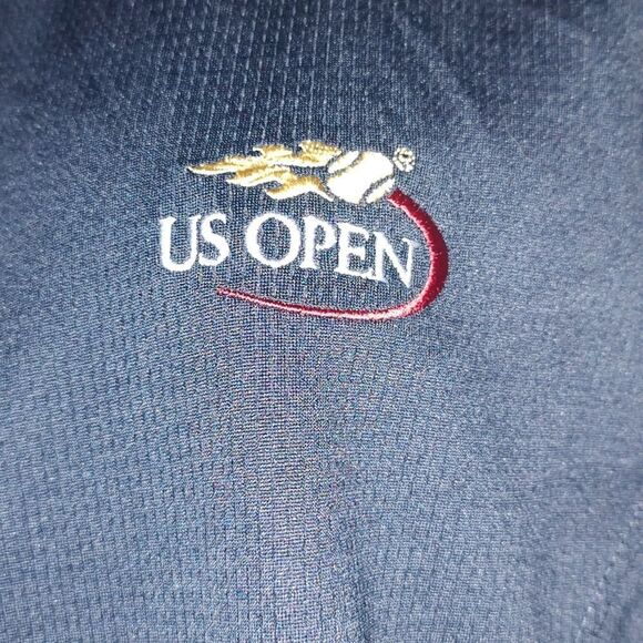 NSPOR  Performance navy blue pullover US OPEN  Sz SM - Picture 4 of 6